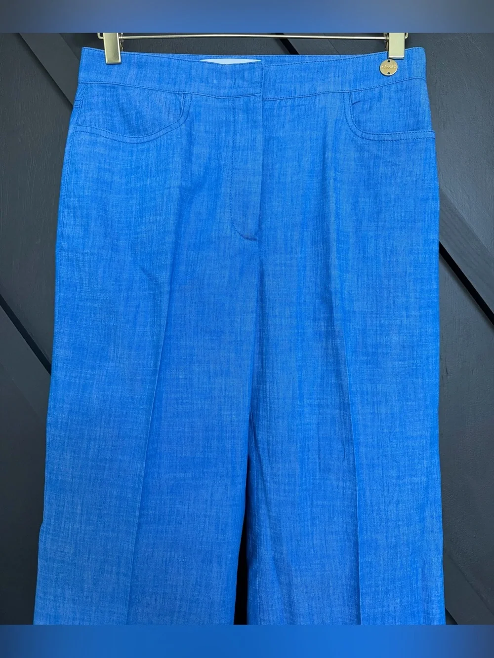 Callas Milano Tonne Stretch Jean in Bright Indigo, Size 40 (US 4 / Small)
